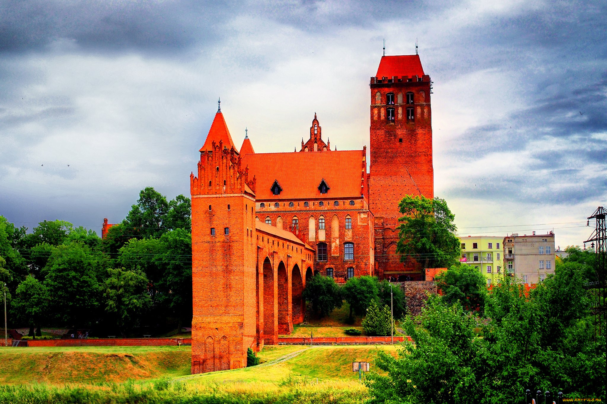 kwidzyn castle, ,  , kwidzyn, castle